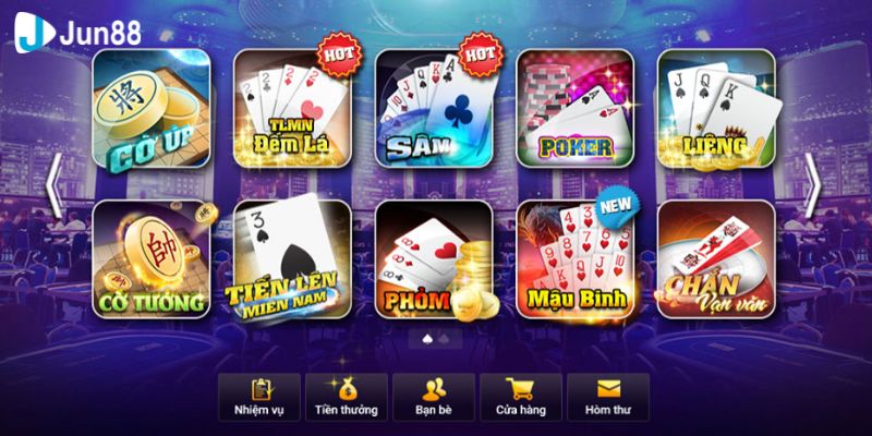 Khám phá kho tàng game bài thịnh hành hàng đầu hiện nay