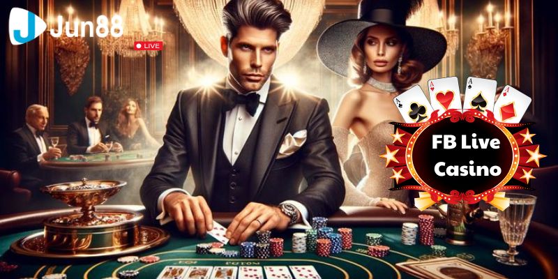 Giao diện FB Live Casino với công nghệ livestream và dealer chuyên nghiệp